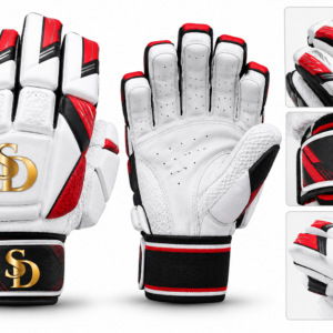 Luxury SD Cricket Batting Gloves Showcase Batting Gloves -Pro Edition